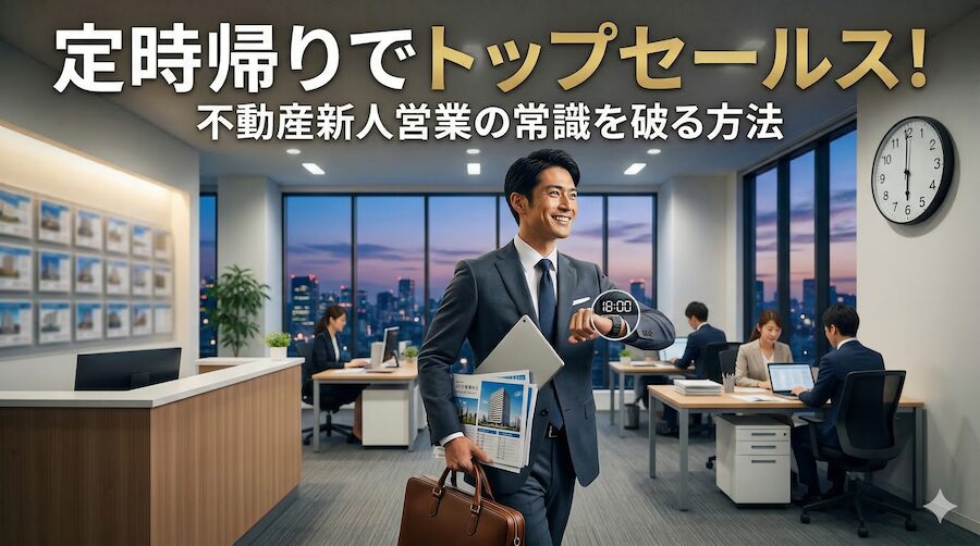 不動産新人営業コツ