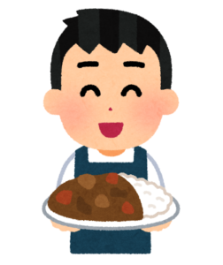 カレー屋店員さん