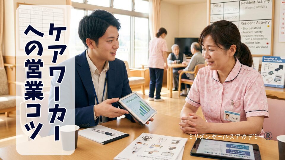 ケアワーカーへの営業