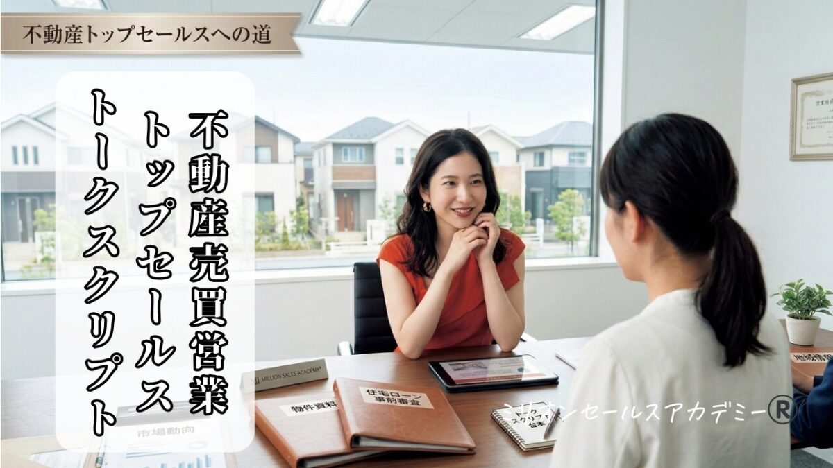 不動産売買営業トークスクリプト