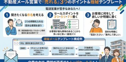 不動産営業メール