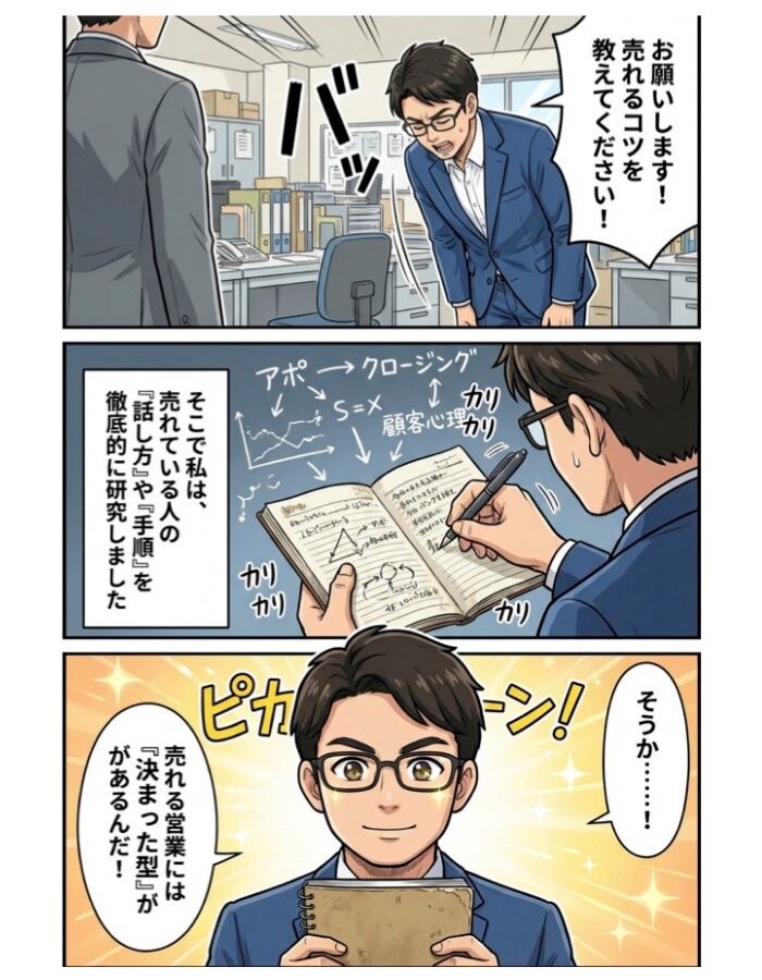 営業は台本が９割